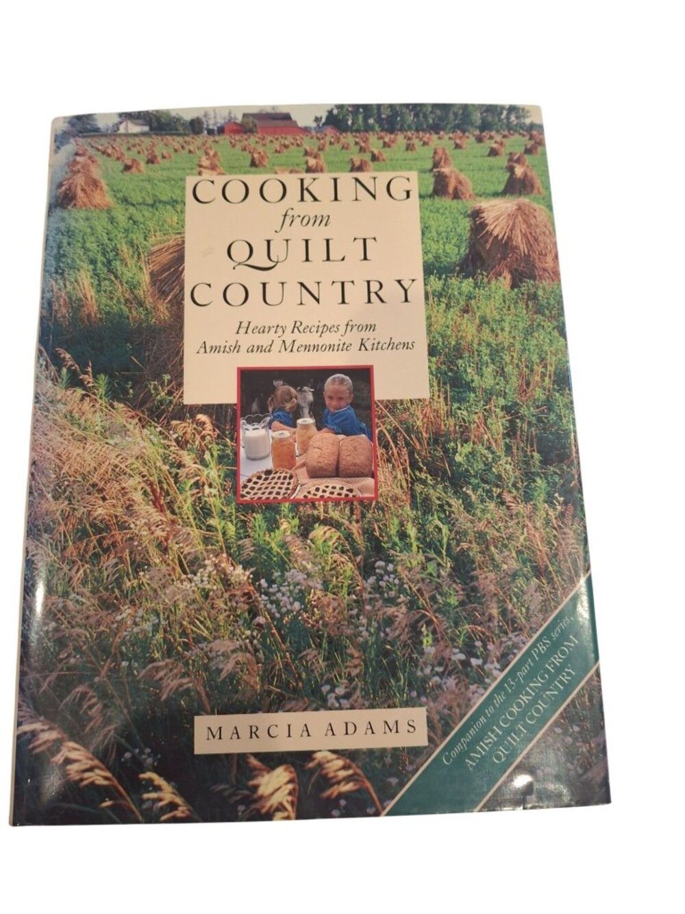 Cooking From Quilt Country Marcia Adams Amish Mennonite Cookbook 1988 Hardcover